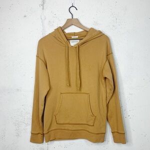 American Eagle Camel Tan Jegging Fit Hooded Pullover Sweatshirt